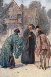 Illustratie voor De Vrolijke Vrouwen van Windsor